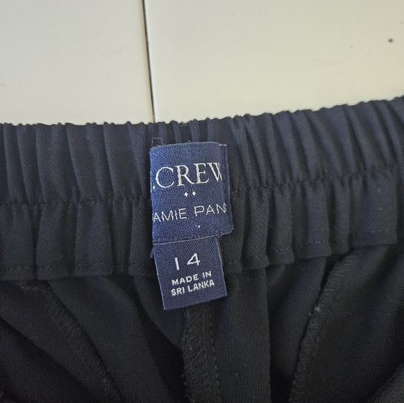 NWOT J.Crew Factory Tuxedo Stripe Original Jamie Pant - Picture 6 of 8